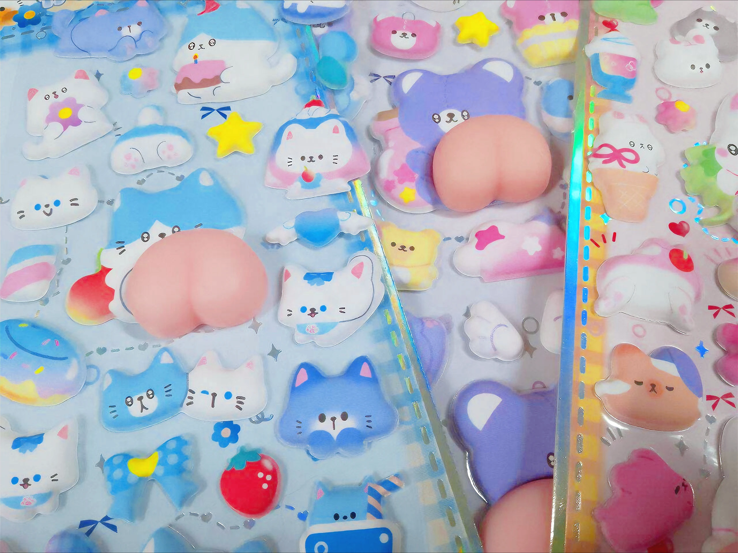 

3D рельефная милая наклейка в виде гранул, чехол для телефона «сделай сам», альянс животных, ручная учетная запись, материал наклеек с музыкальной игрушкой-качалкой