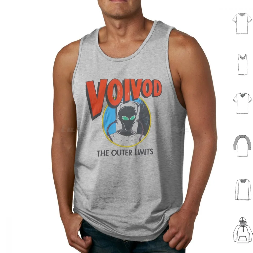 Outer Limits-Best Selling Voivod Vol 1 Tank Tops Print Cotton Voivod Voivod Trending Voivod Voivod Voivod