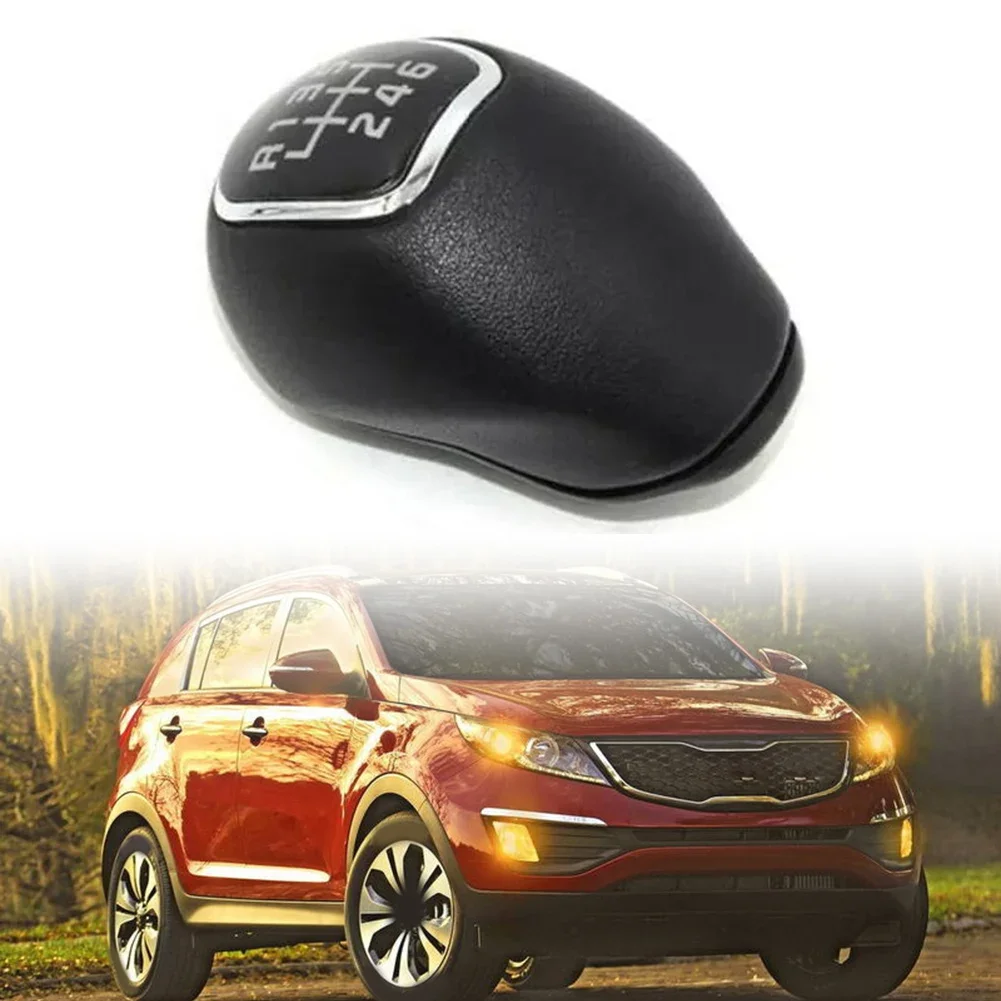 

Car Interior Upgrade Leather Gear Shift Knob Unique Design Easy Installation Enhanced Comfort Improved Driving Experience