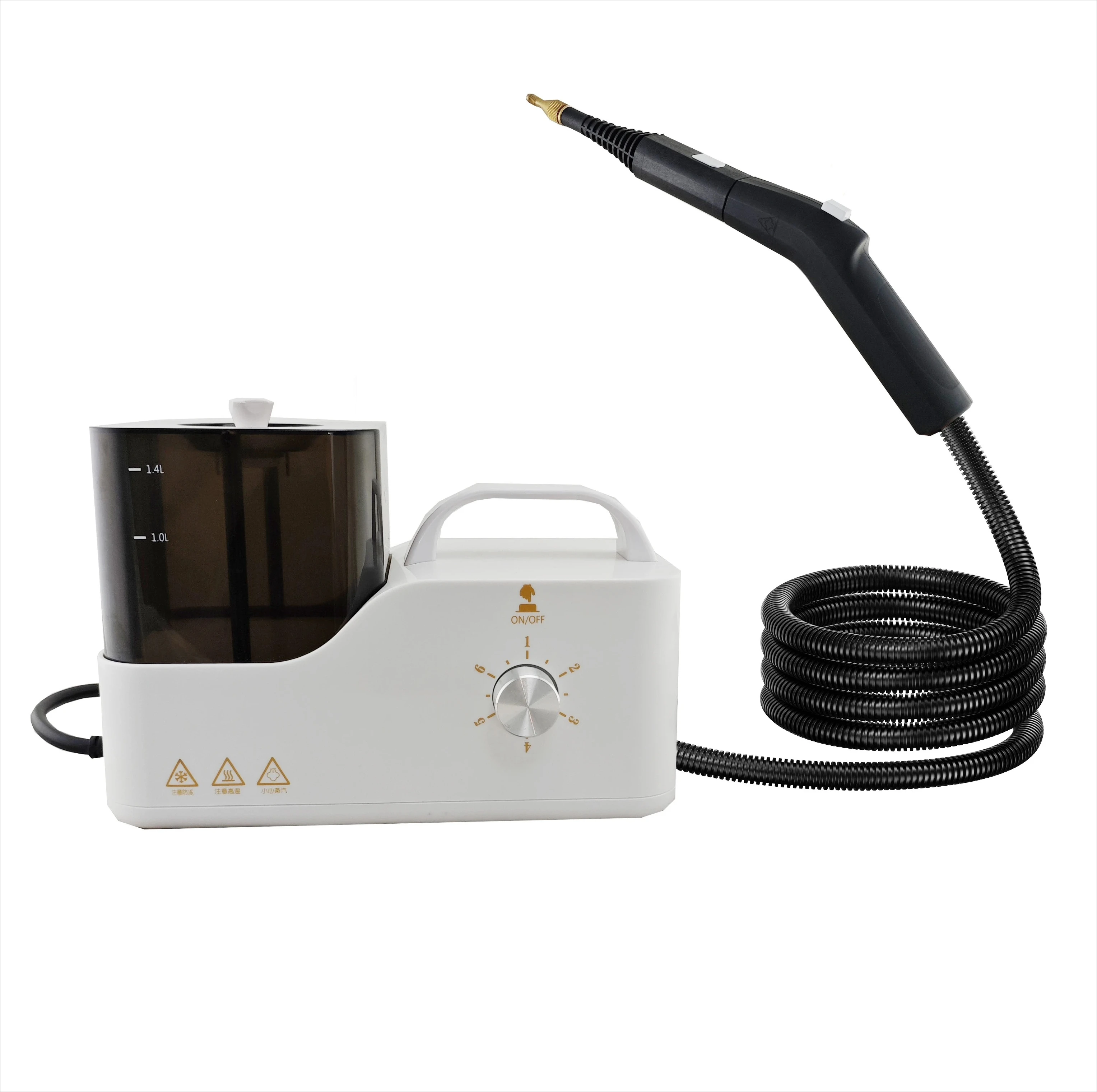 

2025 New 2 in 1 Steam Cleaner 1.4L Large Water Tank High Appearance Multi-purpose Household Steam Cleaner