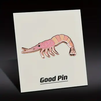 8 best sales Trâm cài hình tôm - №6