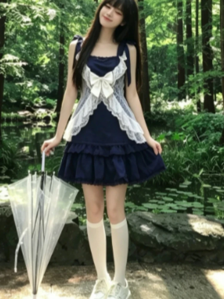 

Japanese Y2k Vintage Elegant Fashion 3 Piece Set Women Lace Cardigan + Cute Bow Tops + Mini Skirts Chic Aesthetic Retro Clothes