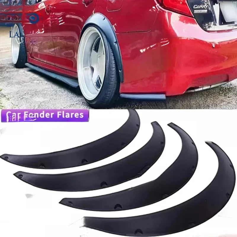 

Latest Design LAICY Car Arch Flares T0Yota Camry Mudguard Mud Splash Guard Wide Wheel Kit Auto Parts Blac