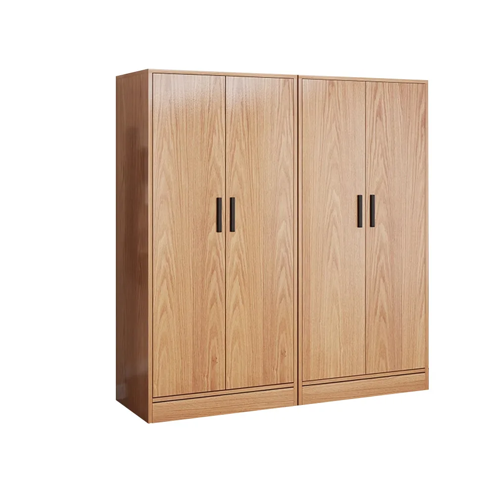 Wardrobe Bedroom Rental House Simple Assembly Swing Door Wooden