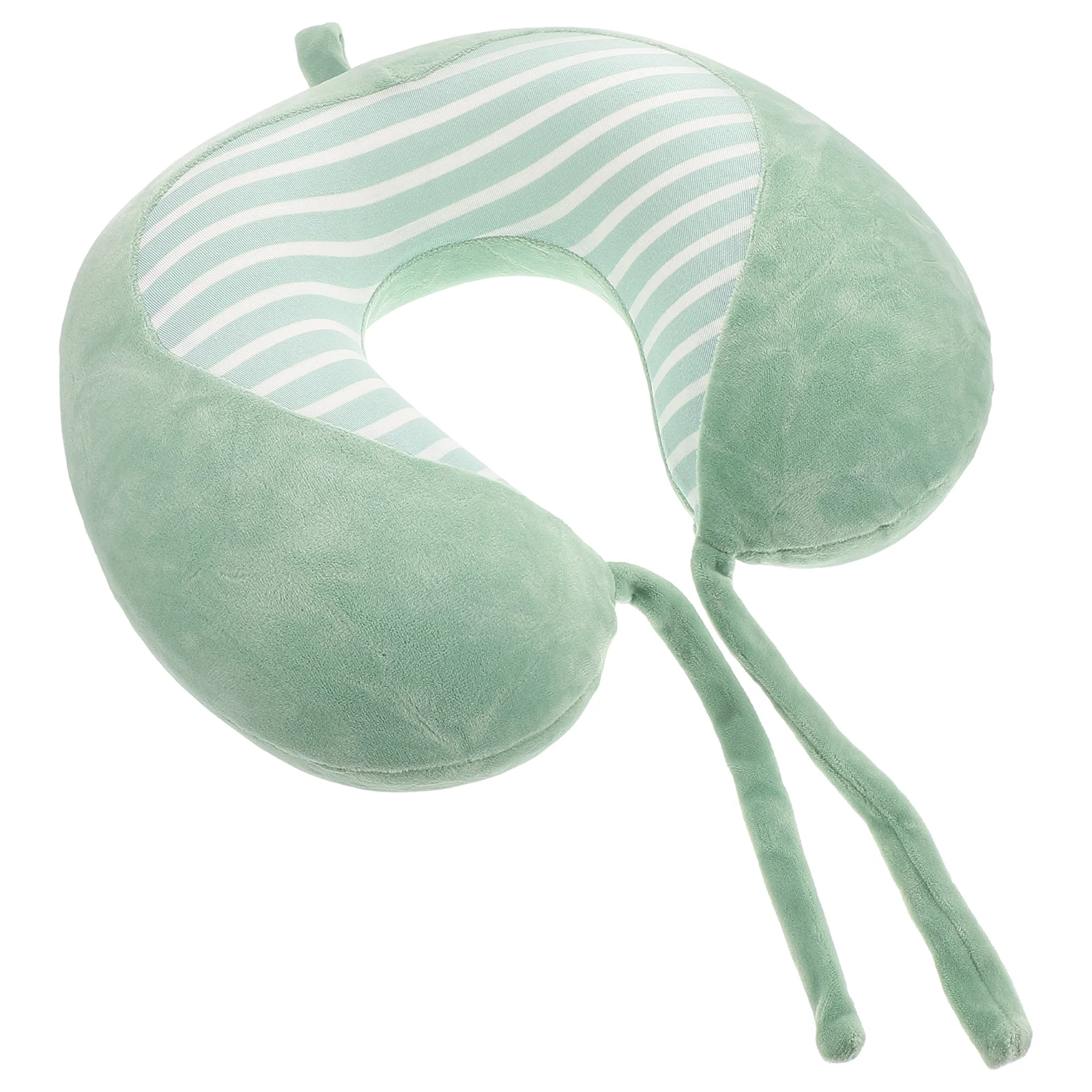 

U shaped Neck Pillow Memory Foam Slow Rebound Travel Support Ergonomic Airplane Car Portable Lightweight Adjustable Size Pure