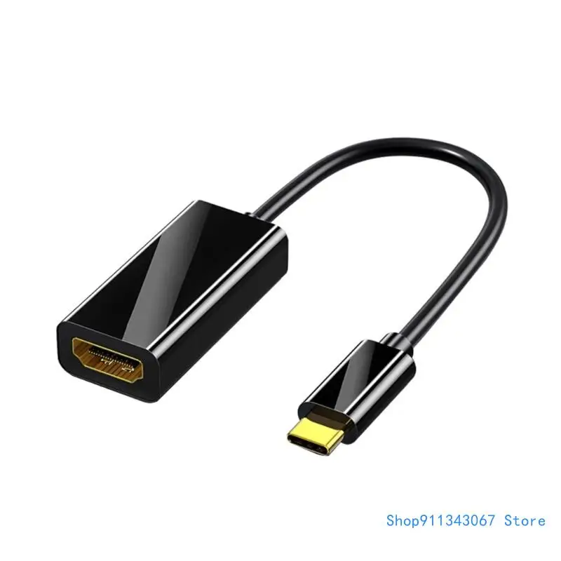 

Small USB C To HDTV 4K Adapter, Seamlessly Video Output For Multiple Devices Highly Multimedia Drop shipping