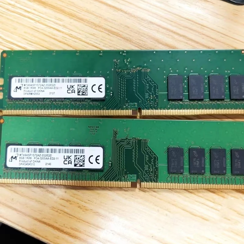 

Micron DDR4 ECC RAMs 8GB 3200MHz Server Memory 8gb 1RX8 PC4-3200AA-ED2-11 Server ECC computer memory 1.2V