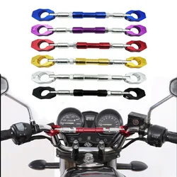 Accesorios de modificación de motocicleta, barra transversal ajustable, barra de equilibrio, manillar, barra de soporte de refuerzo del volante