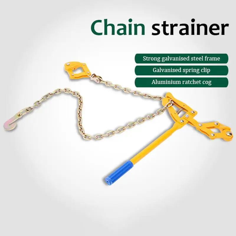 Fence Stretcher Tensioner Chain Strainer Fence Wire Tightener And Stretcher Tool Fence Stretcher Heavy Duty Compact Barbed Wire