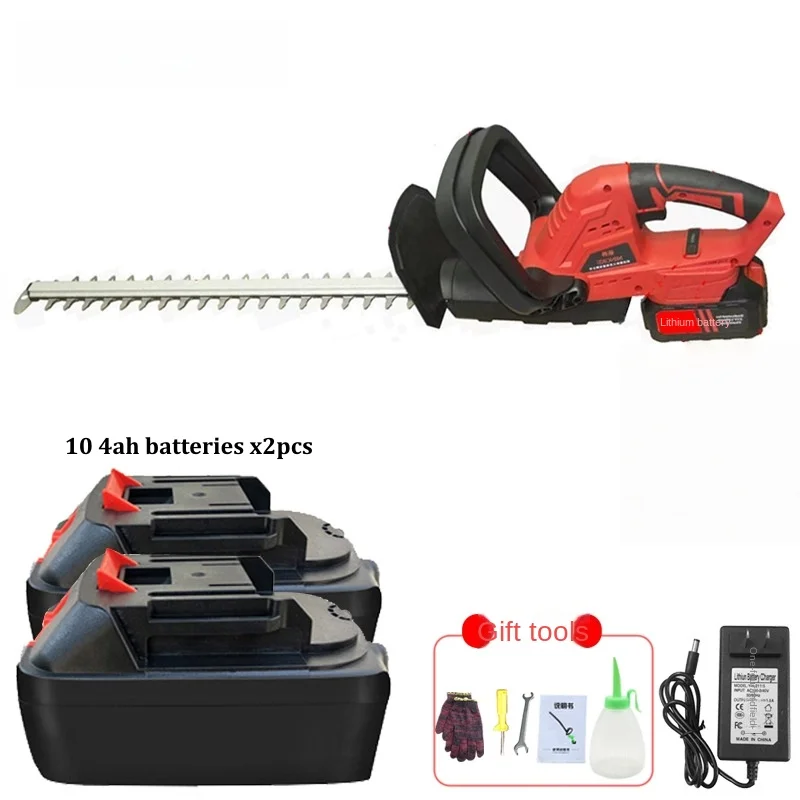 

New Lithium Battery Wireless Green Tea Trim Fence Garden Electric Fence Trimmer 전정기 무선 헤지 트리머 Tagliasiepi Elettrico