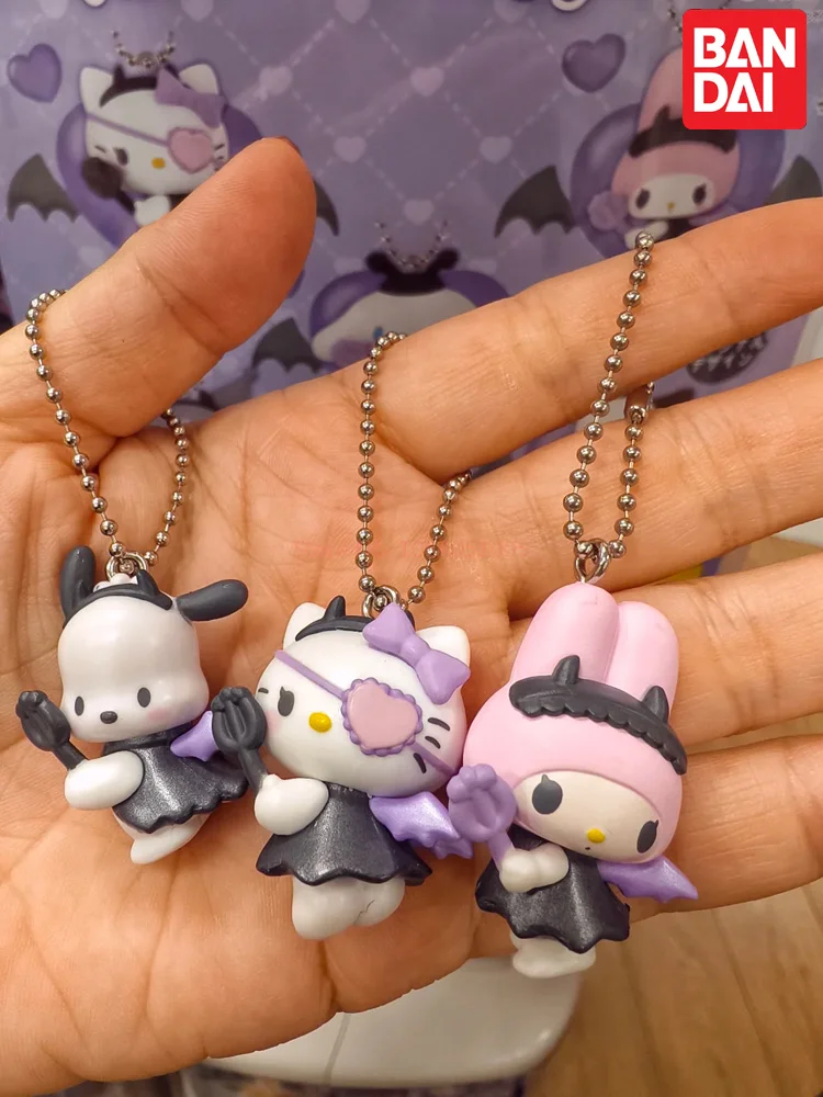 จี้รูปนางฟ้าและปีศาจ ตัวละครแท้จากแบนดาย ซานริโอ้ คิตตี้ ซินนามอนโรล คุโรมิ เมโลดี้ โปชัคโก้ ของขวัญจี้รูปปีศาจ