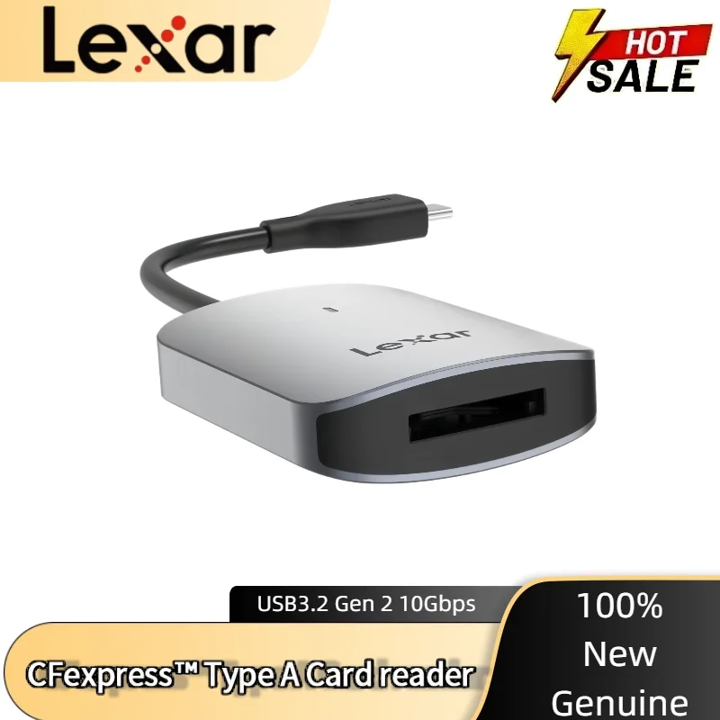lexar-usb-32-gen2-cfexpress-type-aカードリーダー-高速カード-10gbps-8k-usb-c-aカードリーダー-読込速度900-mb-s-cfeカードリーダー