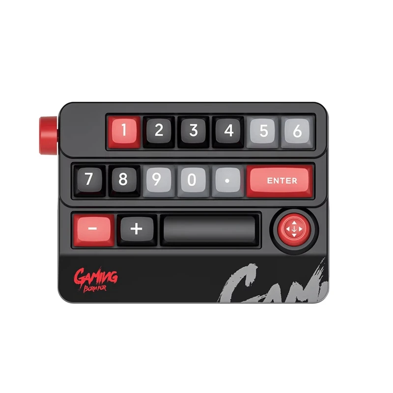 

B62B-Portable Joystick Mechanical Keyboard Full Hot Swappable Key RGB Backlight Wired Programmable Game Keyboard For Desktop