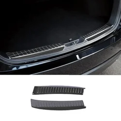 For MAZDA CX-5 CX5 CX 5 2017-2021 Stainless Steel Rear Bumper Protector Trunk Sill Plate Cover Protection Sticker Plate Trim