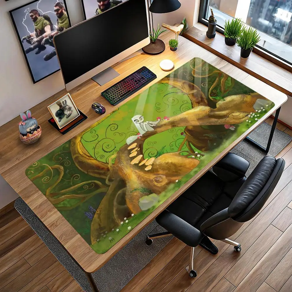 

Коврик для мыши The Secret Of Kells, большой игровой коврик, удлиненный коврик для стола, коврик для мыши в стиле аниме на заказ, коврик для мыши RUB, нескользящая поверхность