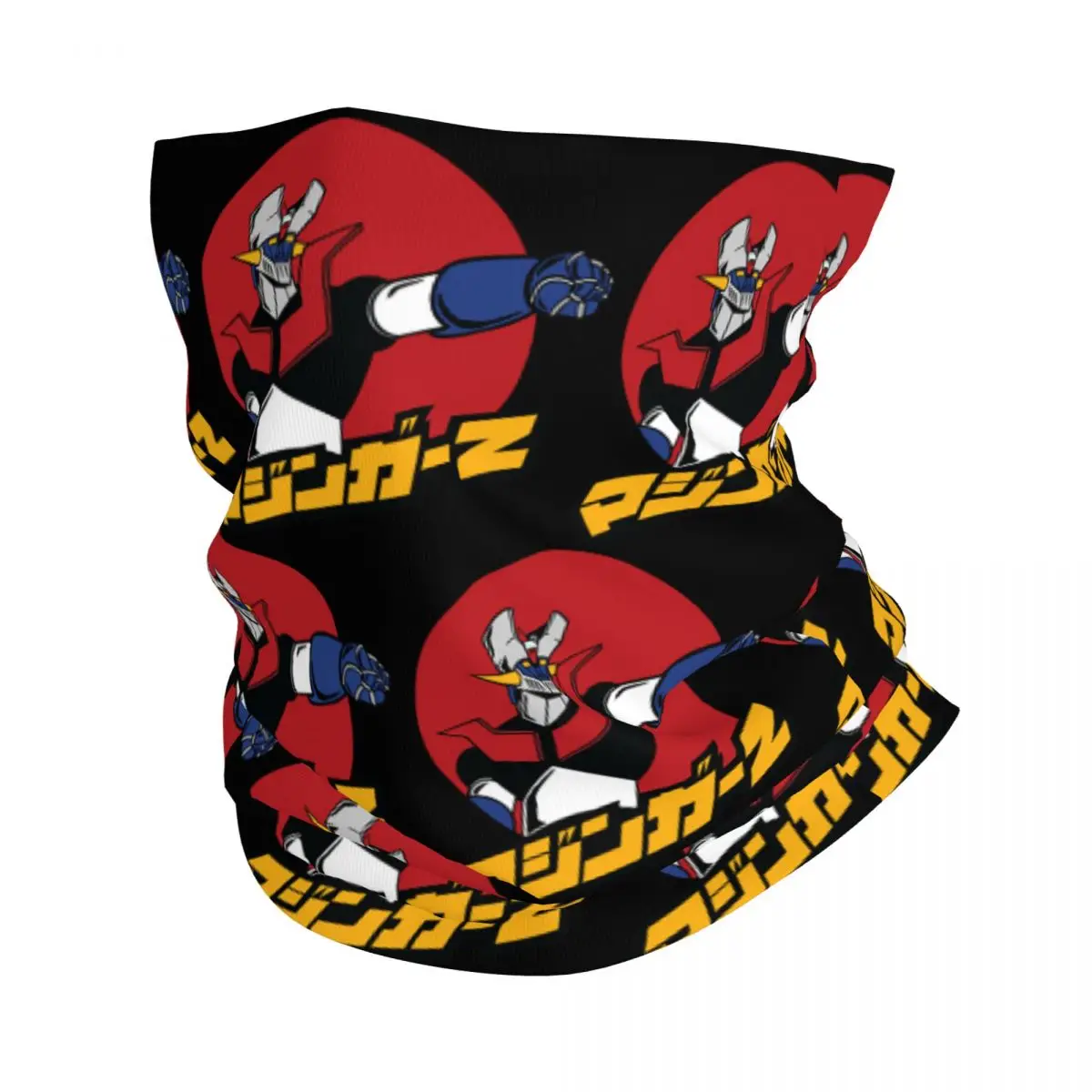 Mazinger Z Robot Bandana Neck Gaiter Printed Goldorak Grendizer Actarus Manga Wrap Scarf Headwear Outdoor Sport Adult All Season