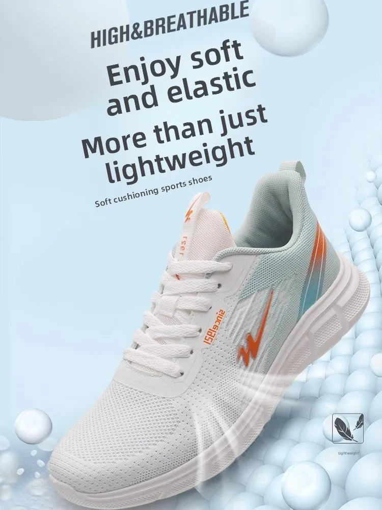 

Breathable Running oes Men's Casual Lightweight oes Star Eight New Net Face Sports oes Thi Bot Special Large Size