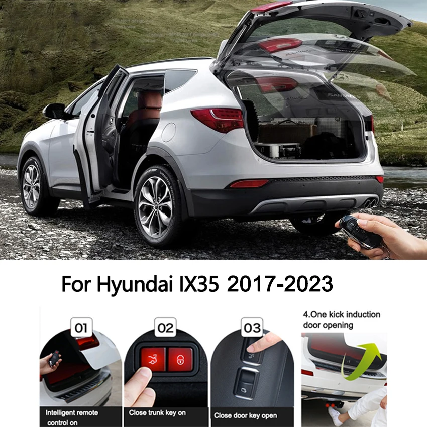 For Hyundai IX35 2010-2023 Tail Gate Door Supports Shock golf Giuli Tailgate Boot Gas Struts Spring Car Accessories