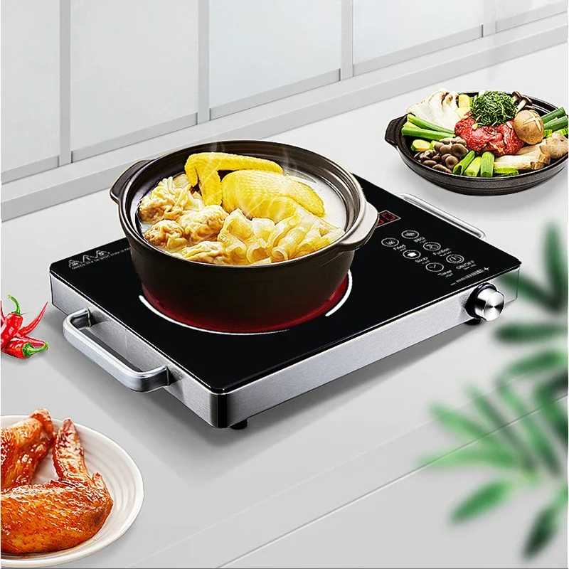 Poêle en céramique pour chauffage infrarouge, cuisinière à induction, marmite domestique, haute puissance, 220 W, 3500 V