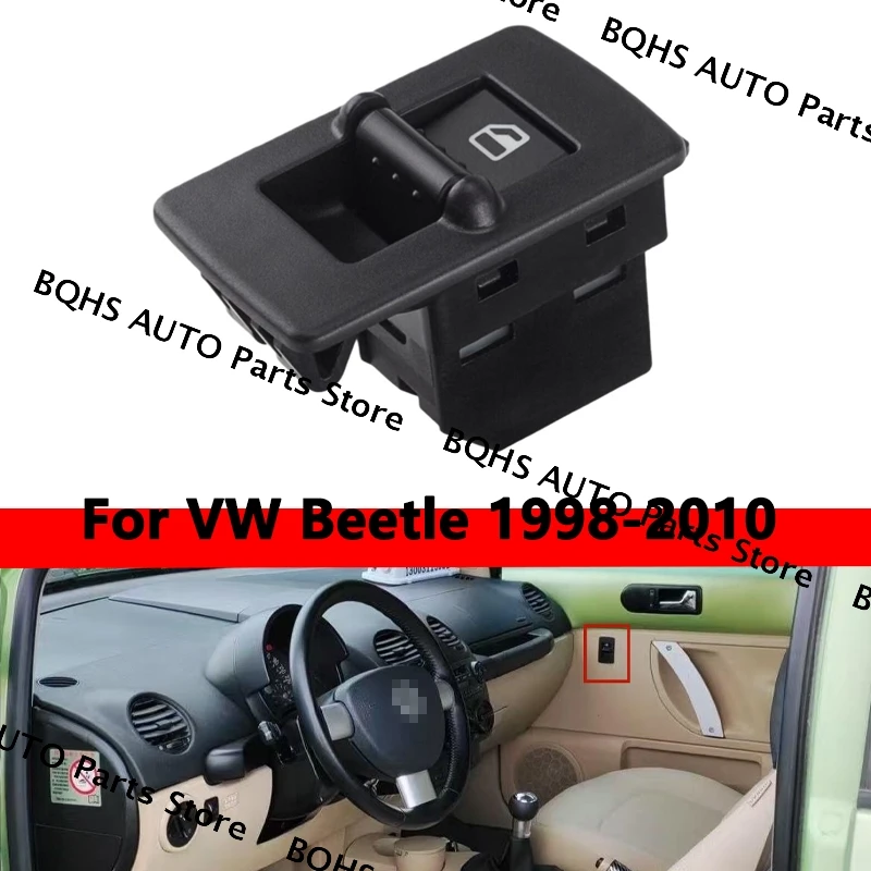 

Автомобильный электрический переключатель пассажирского окна 1C0 959 855A 1C0 959 527A 1C0959855A для VW Beetle 1998 1999 2000 2001 2002-2010