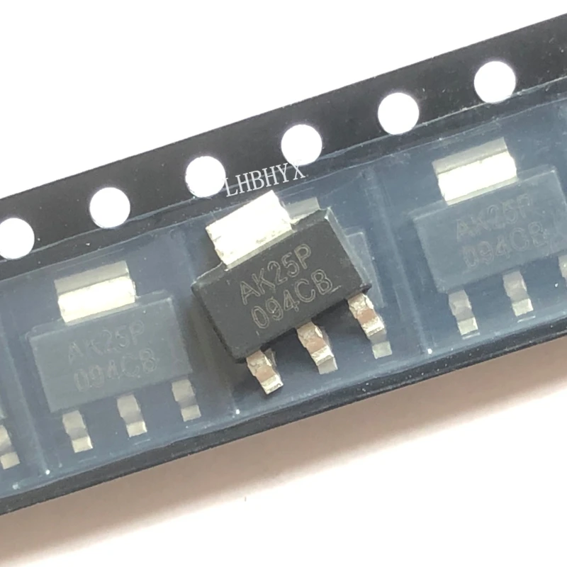 AIC1117-25PY Marking AK25P 800mA Low Dropout Positive Regulator 2.5V SOT-223 New Original 5PCS