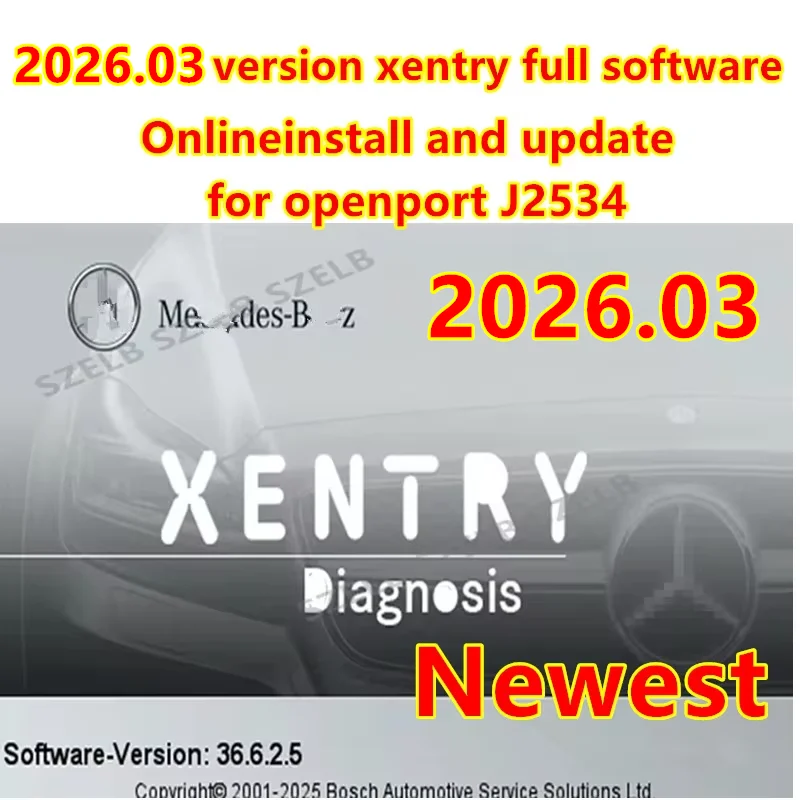 

2026.03 xentry full software wih Openport 2.0 ECU Chip Tuning Tool for Benz diagnosis software full xentry 2025.09