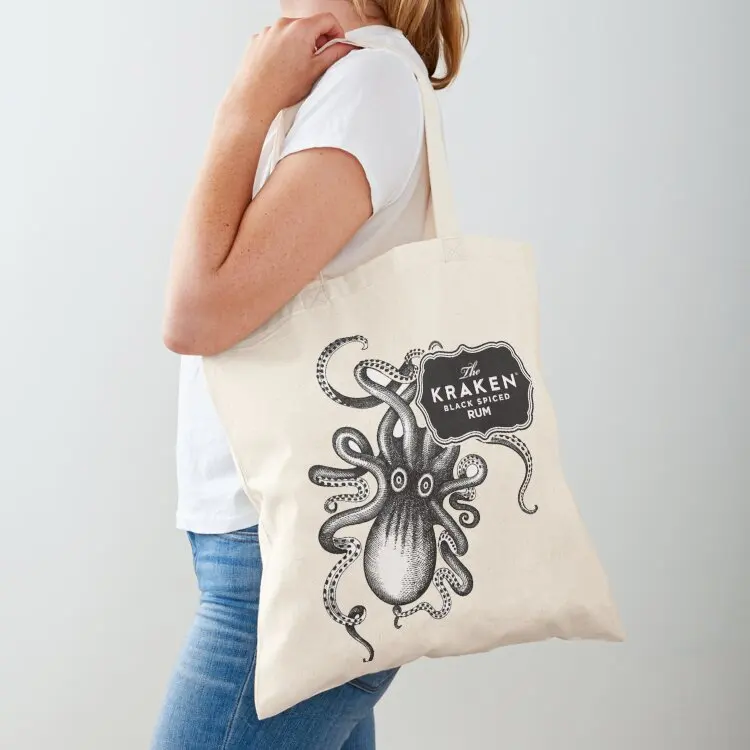 

Kraken Rum Classic Tote Bag eco pack sacs de shopping cute pouch bag canvas tote bags