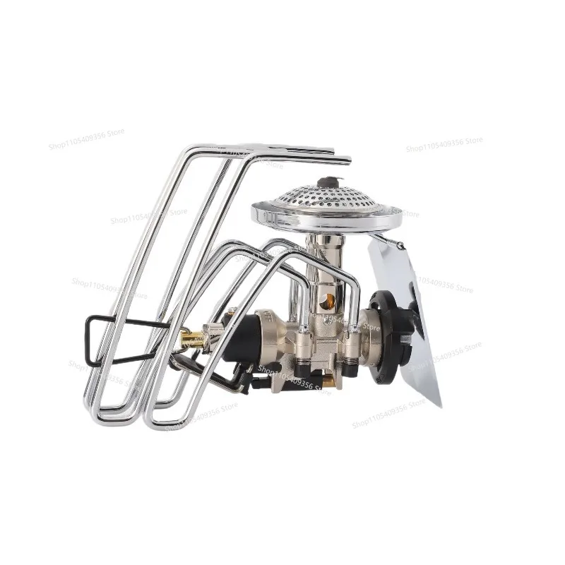 For Spider Stove Outdoor Camping Folding Portable Cassette Stove Alpine Gas Tank Metal Movable Punk Shelf