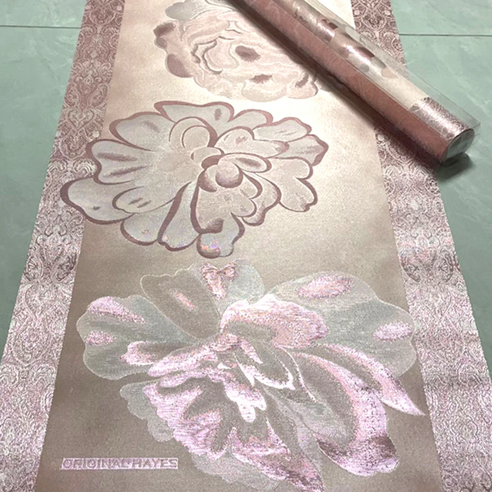 

African Headwrap Fabric with 3D Floral Design - 2PCS Nigerian Gele & Ipele Set, Swiss Sego Material for Wedding Outfits TX-5-4