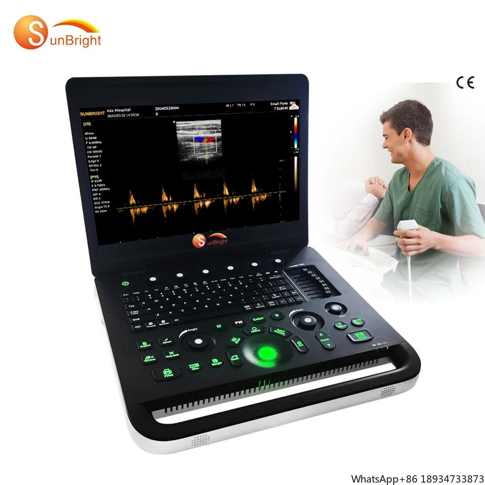 New arrival Medical equipment Professional color diagnostic ultrasound system