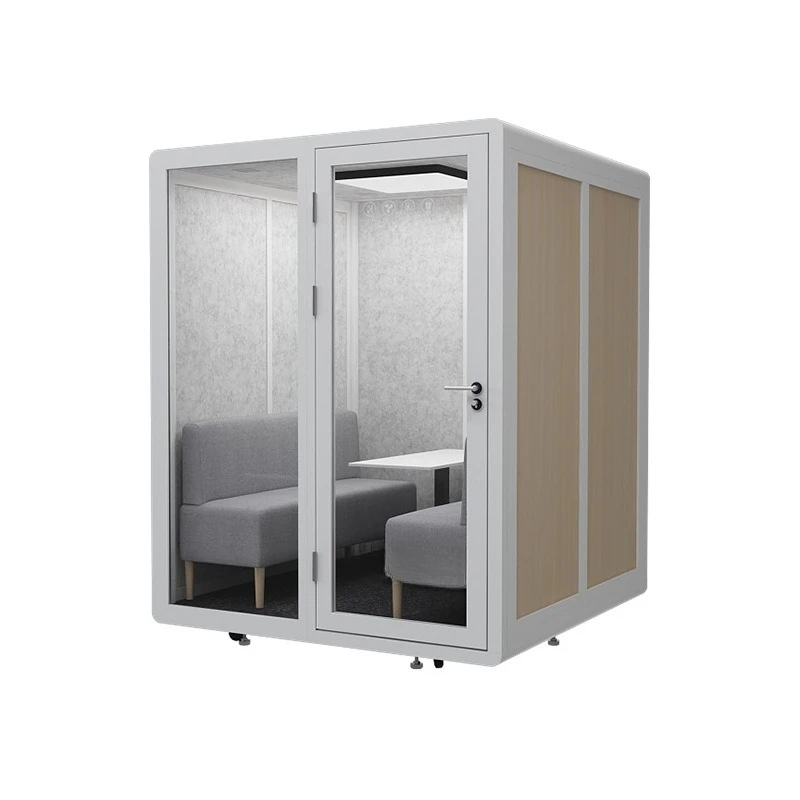 Mobile soundproof room, conference room, silent room, recording, live broadcast, learning drum, piano cabin