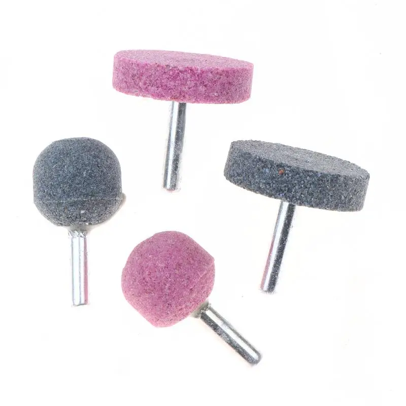 1Set Metal Grinding Stone Set Polishing Sanding Rust Removal Deburring Grinding Wheel Sandpaper 1/4
