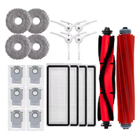 20PCS For Roborock Q Revo Maxv / P10 Pro Vacuum Cleaner Replacement Parts Main Brush Side Brush Dust Bag Hepa Filter Mop Cloth