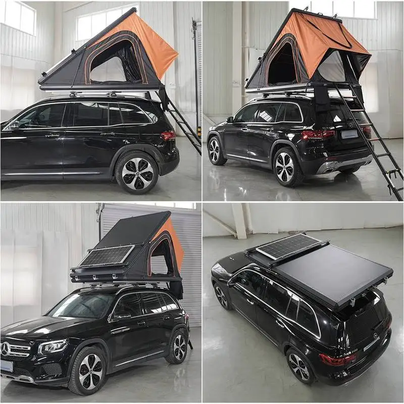 Aluminum Clamshell Hard Shell Roof Top Waterproof 4 Season Offroad Car Rooftop Tent For SUV 4X4 Pickup
