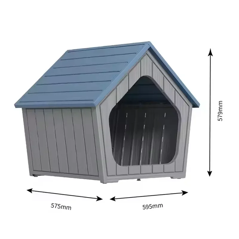 Weatherproof Water Resistant Modern Geometric Design Detachable Washable Large Space Indoor Garden Pet House Cat Shelter