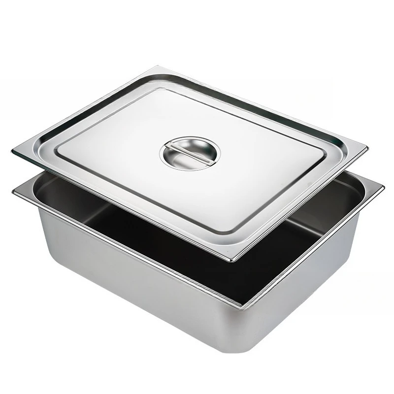 

Extra large deepened 65 * 53 stainless steel thickened square basin, vegetable washing basin, drying plate, large material