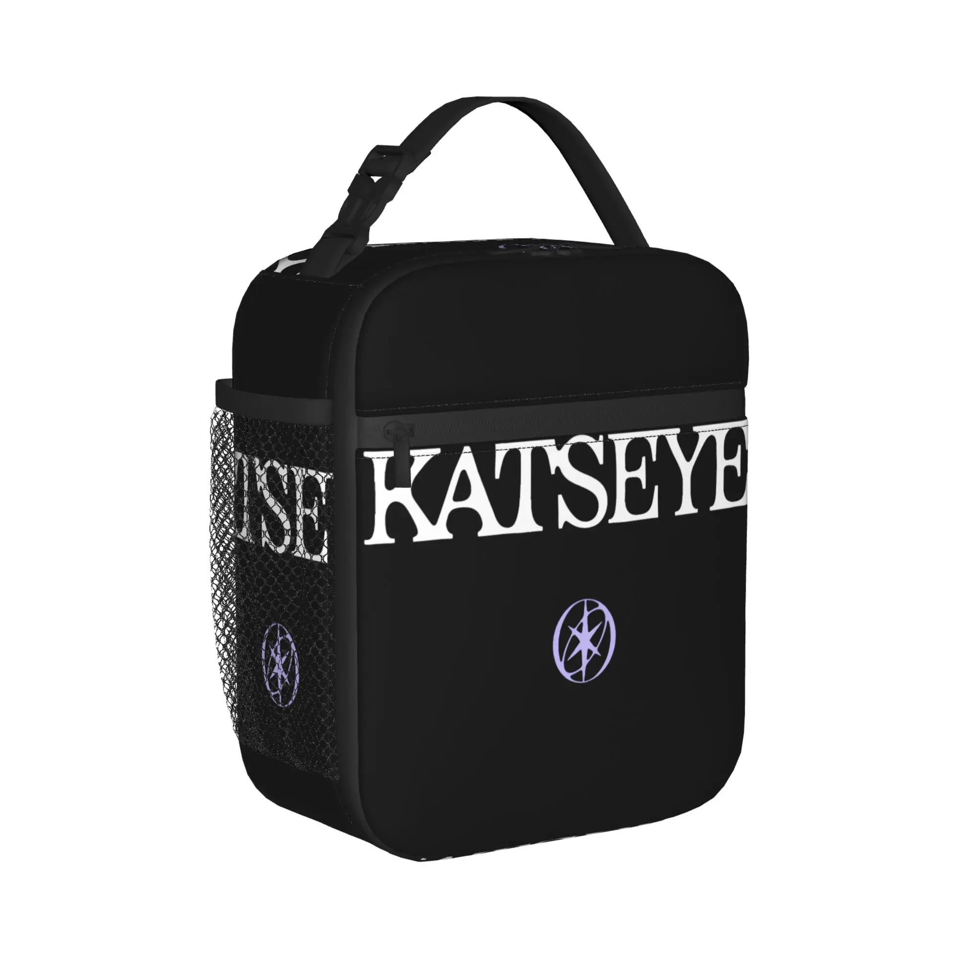 Katseyes Lunch Bag  Casual Lunch Box For Women Outdoor Picnic Convenient Cooler Bag Oxford Print Tote Food Bags