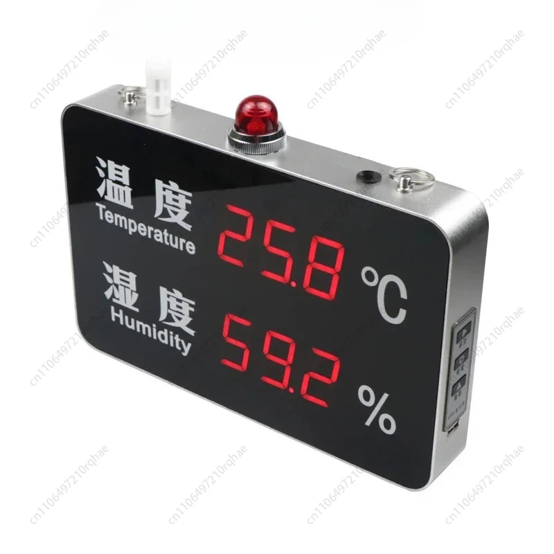 

Large Screen Industrial Sound and Light Recorder Greenhouse Workshop Warehouse LED Temperature and Humidity Display