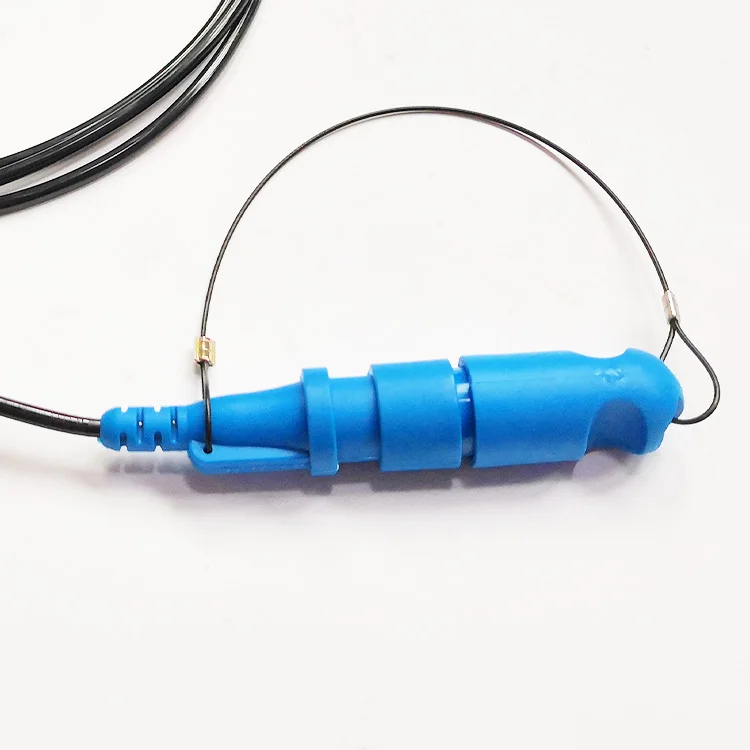 Conector macho KCK Push Fit com cabo líder para geófono terrestre conector macho KCK