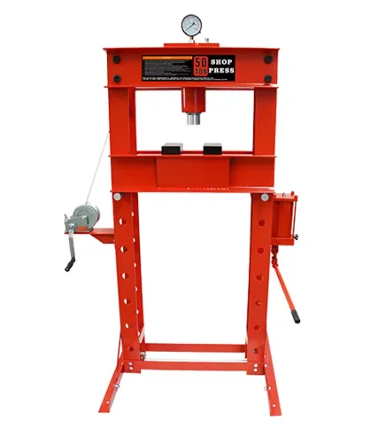 

Hydraulic Shop Press 50T With Gauge Heavy Duty Hydraulic Press Machine