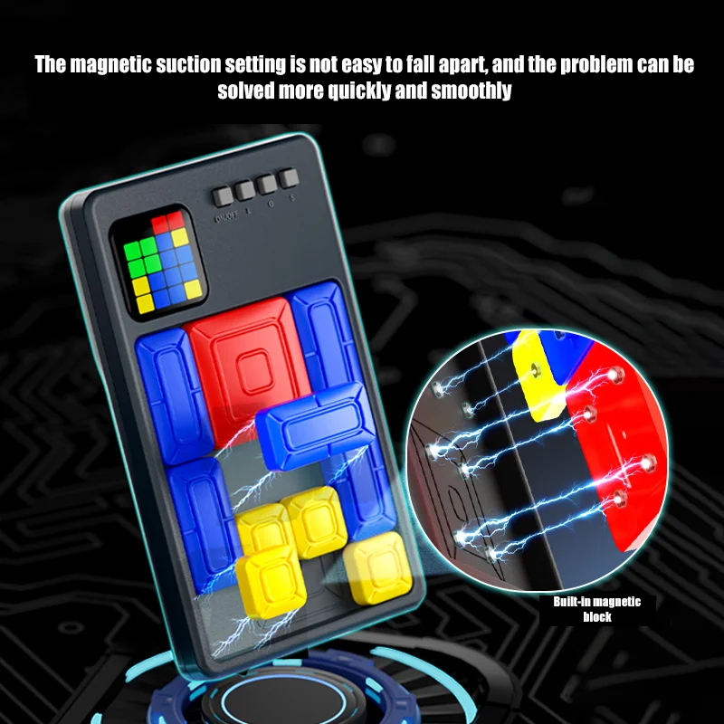 SENGSO Super Puzzle Arrangement Game Educational Toys Fast Smooth Vivid Colour 500+ question bank High-quality Kid Toys