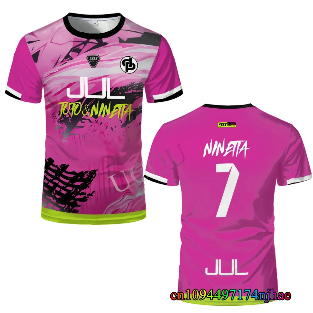 90 minutes MM9 maillot de Football impression 3D Sport séchage rapide respirant hommes T-shirt en plein air rue équipe formation à manches courtes été