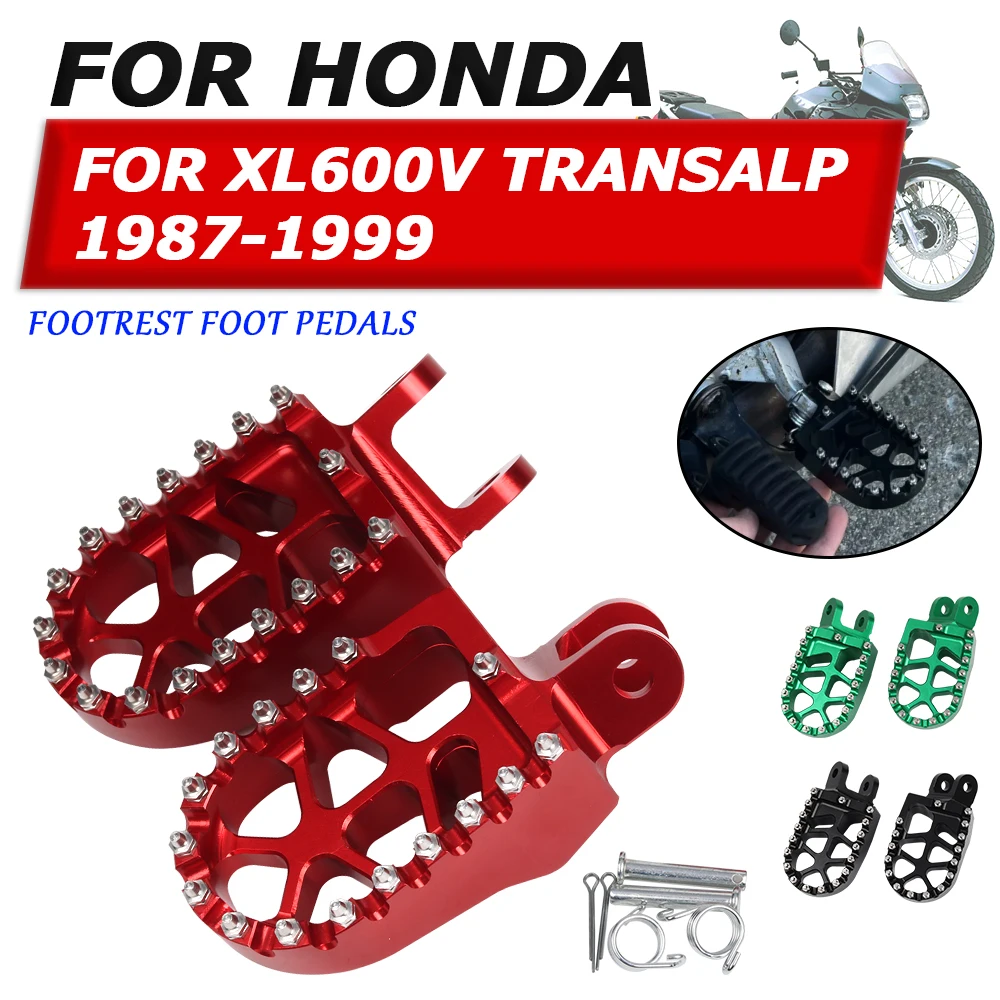 

Подножки для HONDA XL 600 V TRANSALP 600 XL600V XL600 XL 600 V аксессуары для мотоциклов Подножки подножки педали пластина подножки