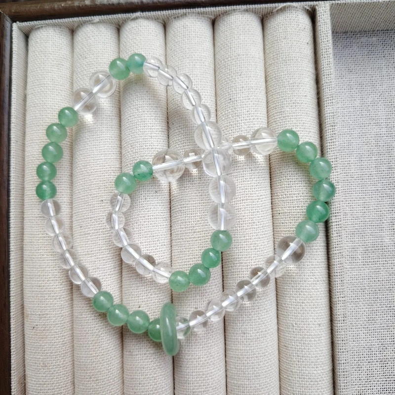 

Модный и изысканный и универсальный нефритовый браслет из авантюрина, подходит для мужчин и женщин