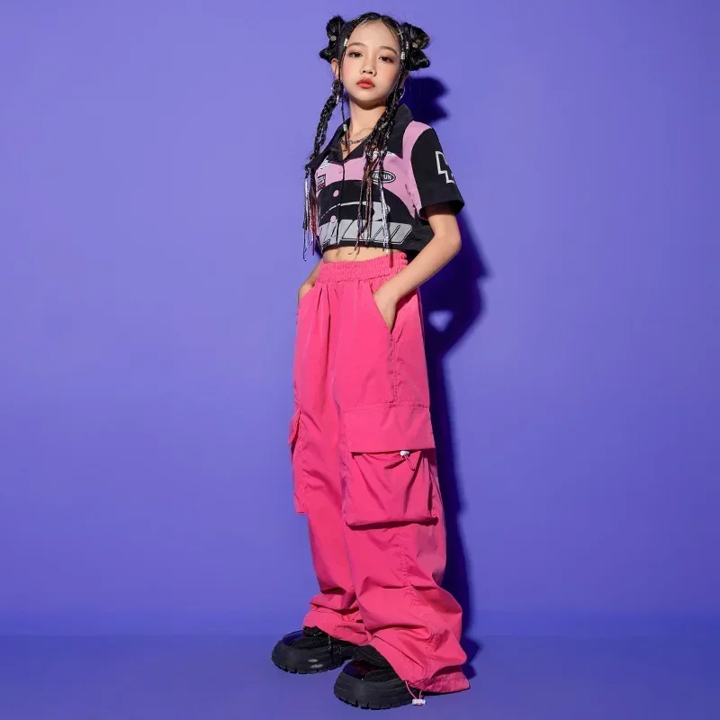 

Ballroom Dancewear Kid Festival Hip Hop Dancing Outfits Ballroom Dancing Streetwear Girls Boys Jazz Dance Costume Rave Clothing