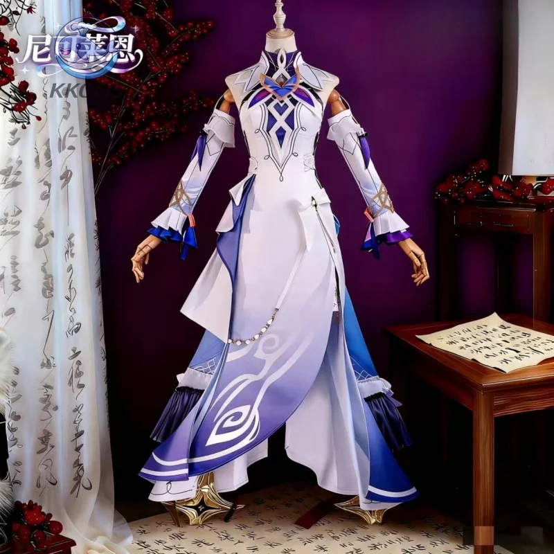 

Genshin Impact Hexenzirkel Nicole·Reeyn Cosplay Costume Halloween Carnival Party Christmas Play Role Clothes ClothingKK Cos