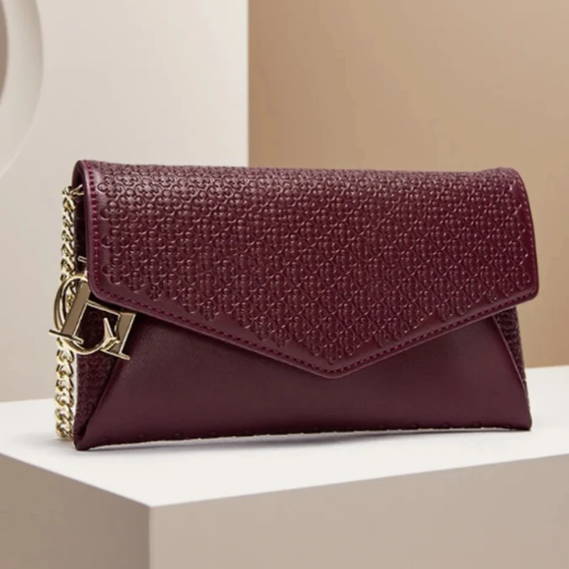 حقيبة كتف نسائية متعددة الاستخدامات للسفر من كارولينا هيريرا، حقيبة كروس للهاتف المحمول، حقيبة تخزين أحمر الشفاه مع حقيبة كتف بسلسلة