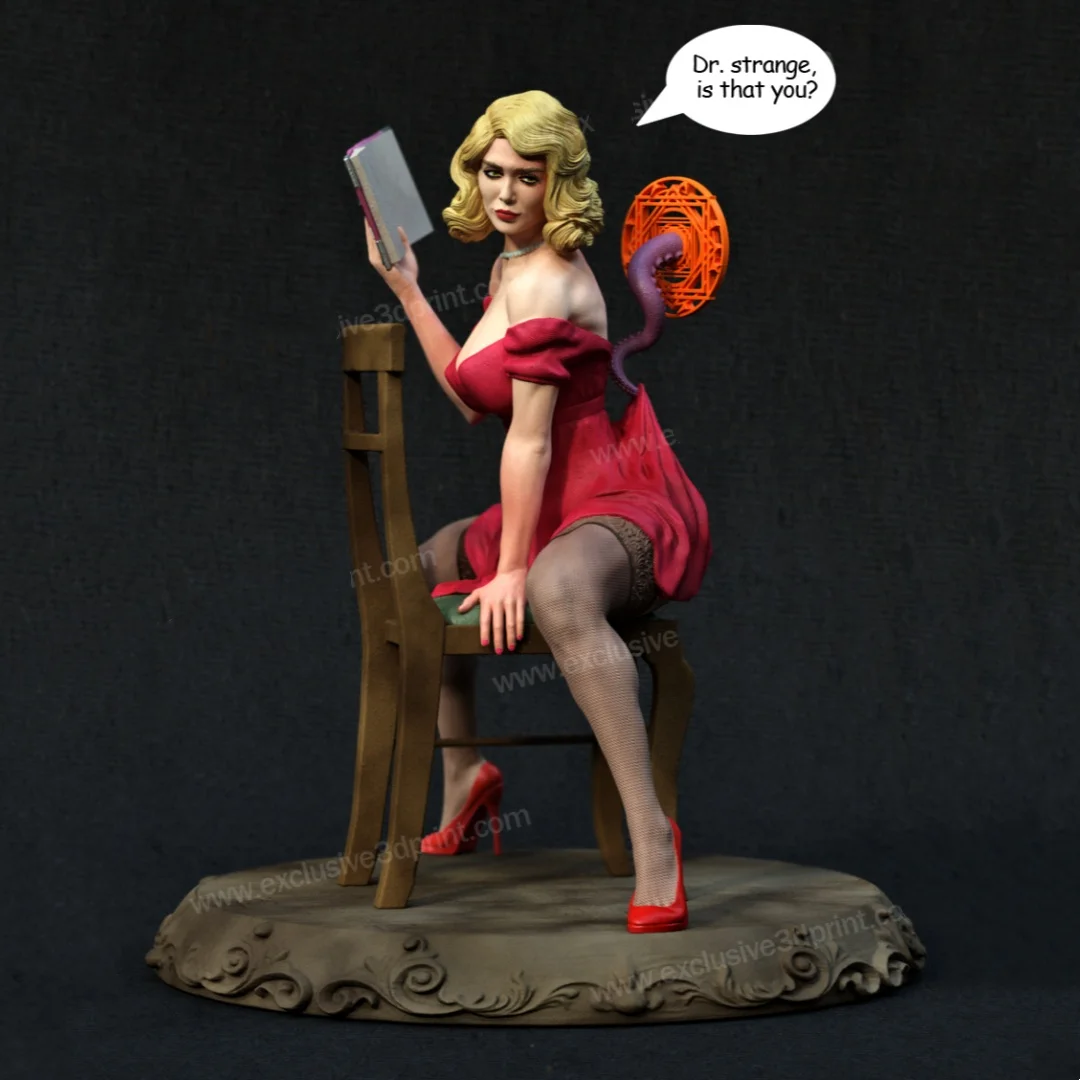 

1/24 Scale Resin Figure The Temptation of Reading Girl Nsfw Two versions Model Kit Unassembled and Unpainted 3D printing DIY toy