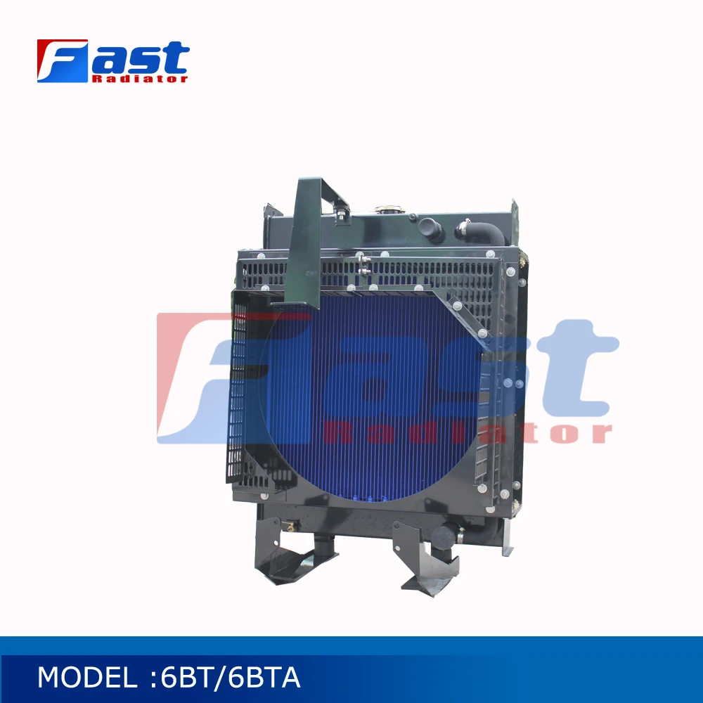 CCEC New Steel Copper/Aluminum Core Radiator for 6BTA  Engine Machinery Parts for 6HH1 & FL912 Models