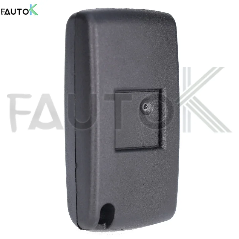 Carcasa de llave de coche inteligente para Citroen C2 C3 C4 C5 C6 para Peugeot 207 307 308 407 607 807 funda Fob HU83/VA2 CE0523 CE0536 2/3 botones